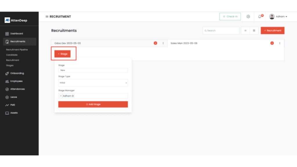 Recruitment Pipeline