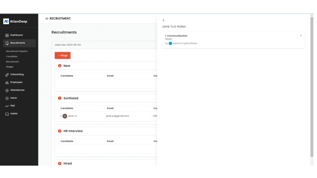 Recruitment Pipeline